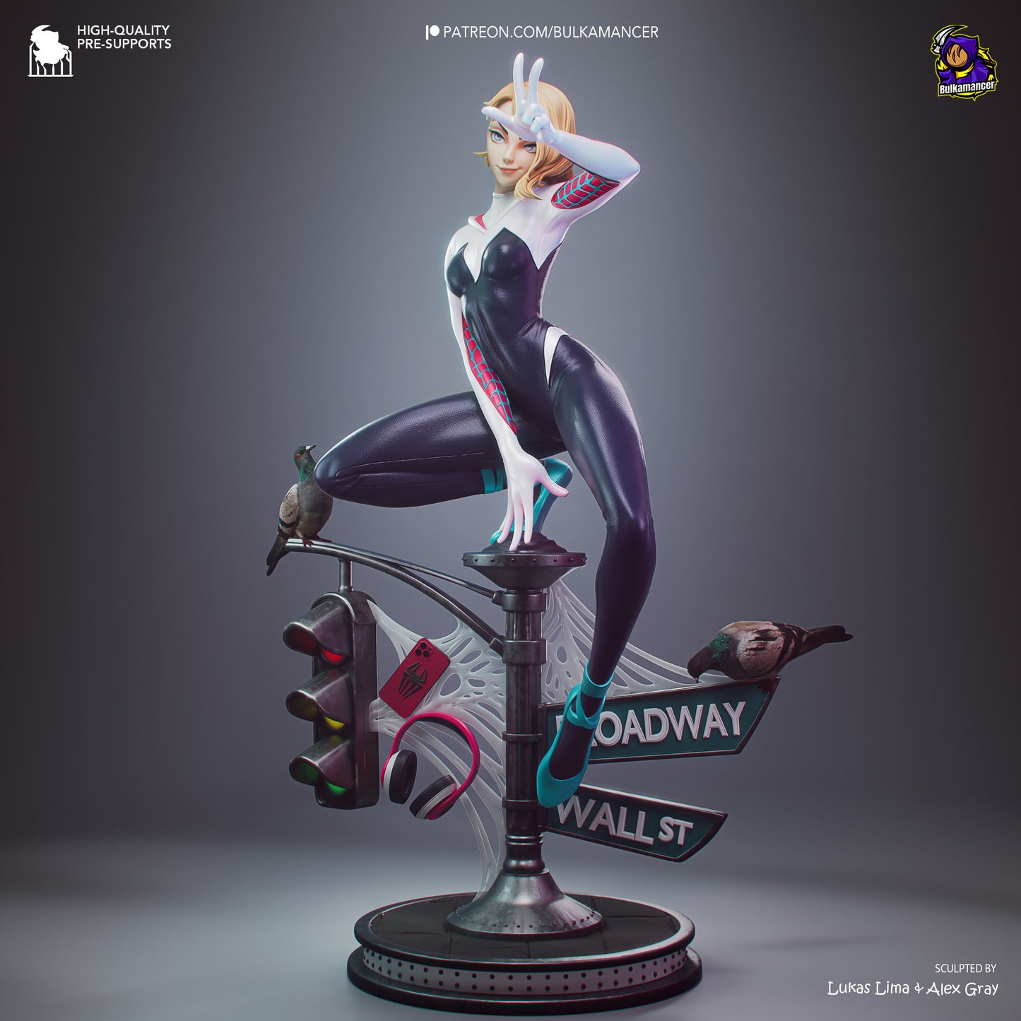 Gwen Statue 3D-Printed Kit
