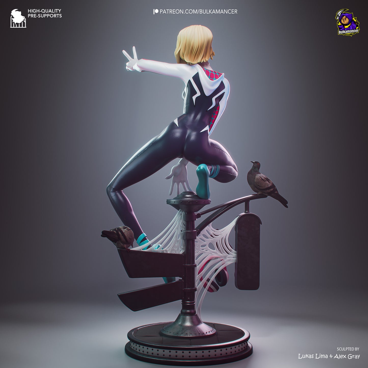 Gwen Statue 3D-Printed Kit