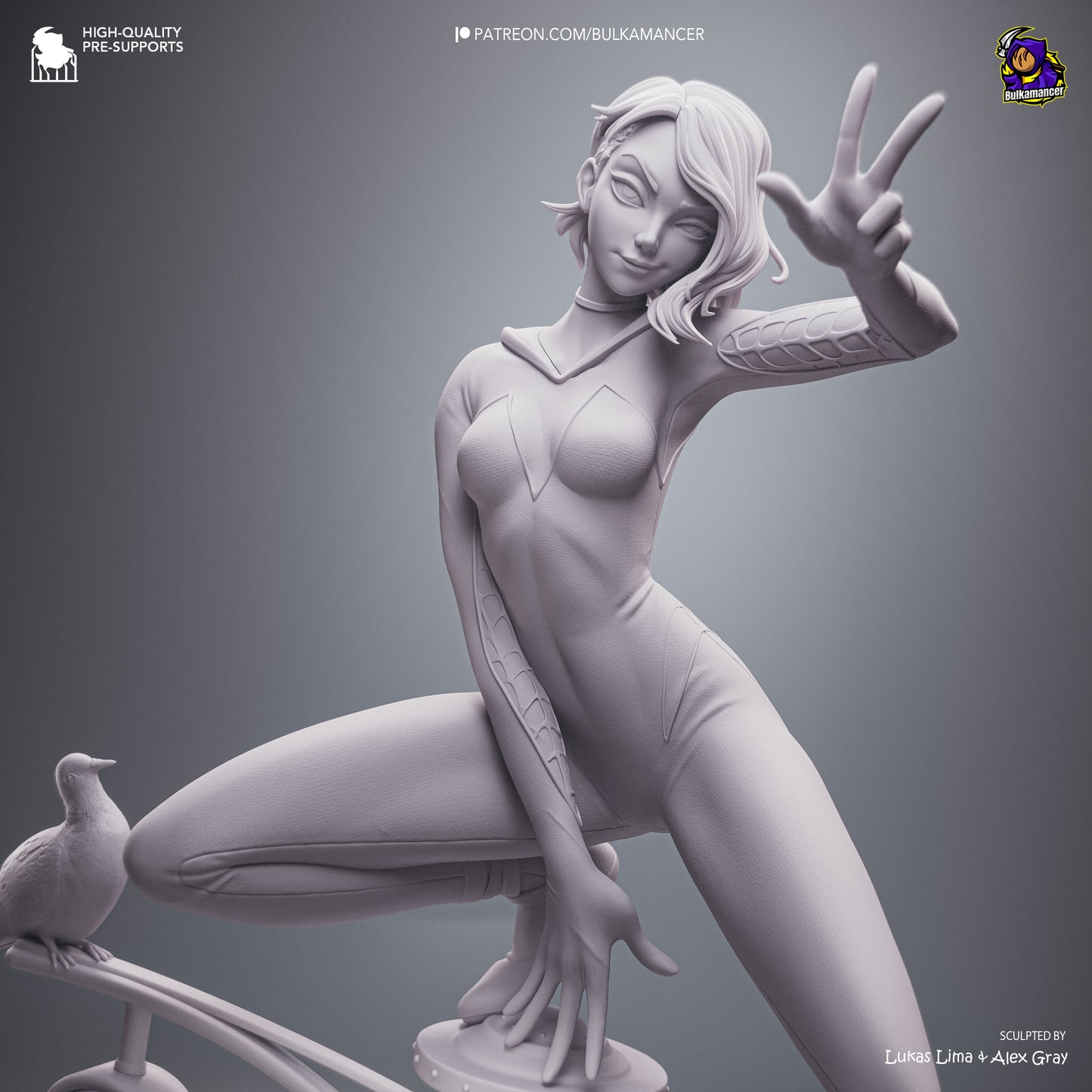 Gwen Statue 3D-Printed Kit