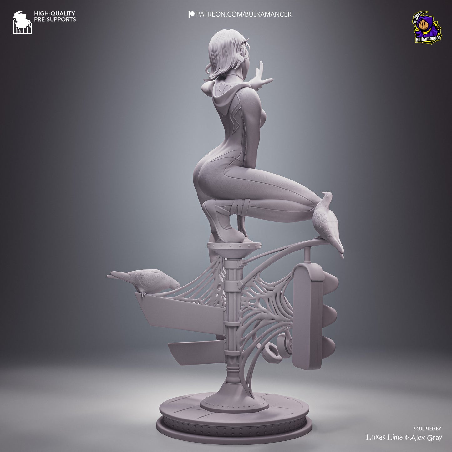 Gwen Statue 3D-Printed Kit