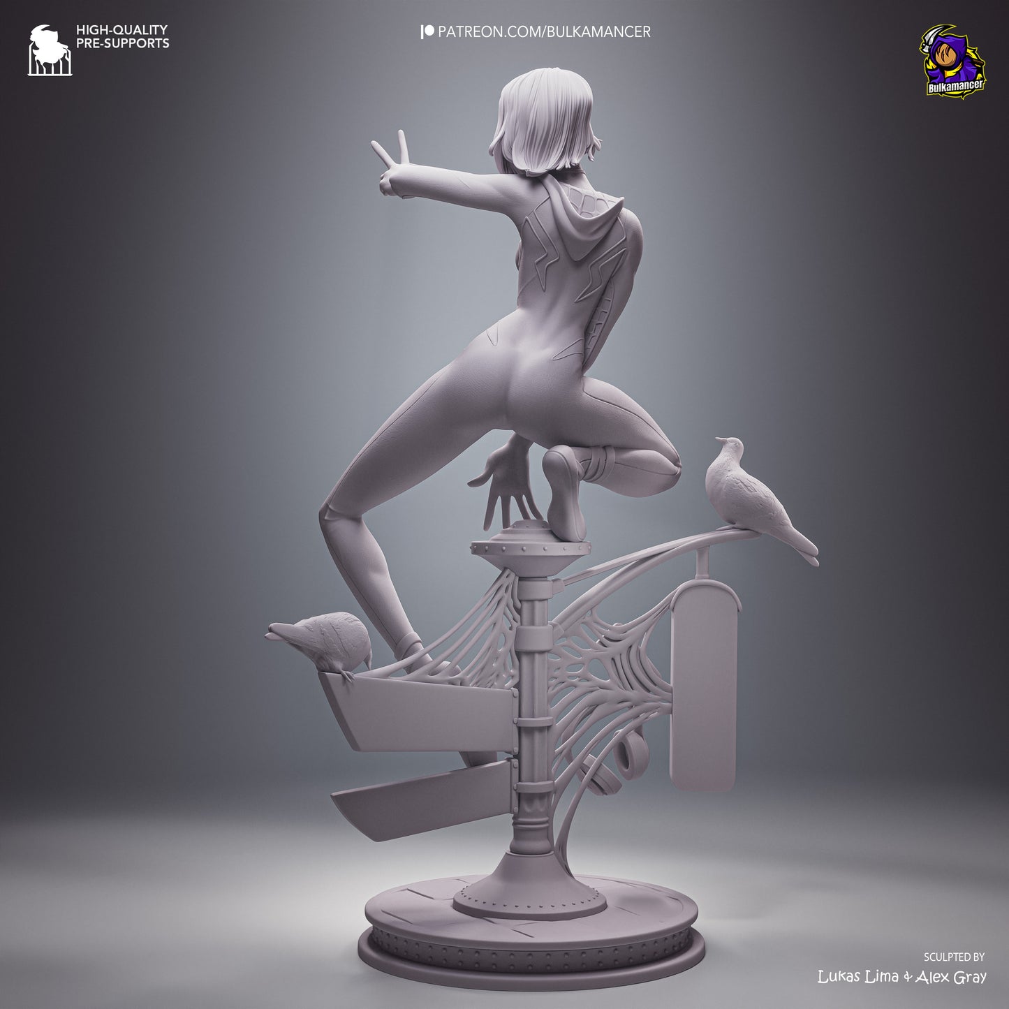 Gwen Statue 3D-Printed Kit