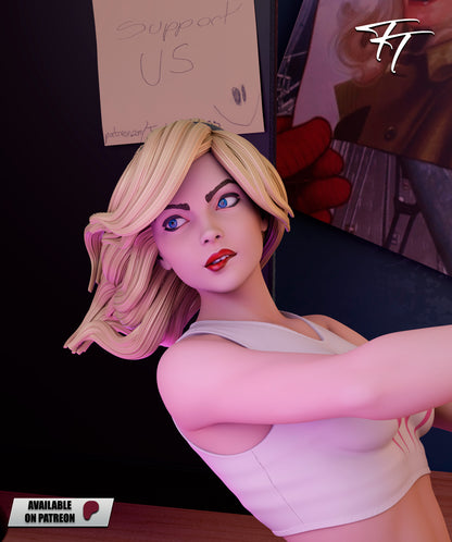 Gwen Stacy Statue