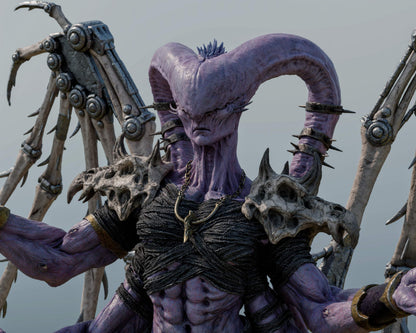 Ninefold Sorcerer Statue 3D-Printed Kit