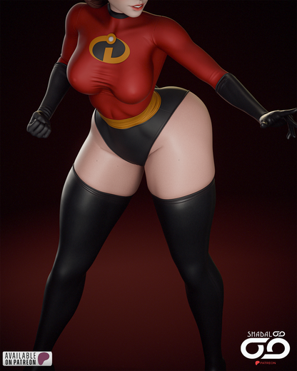 Elastigirl Statue