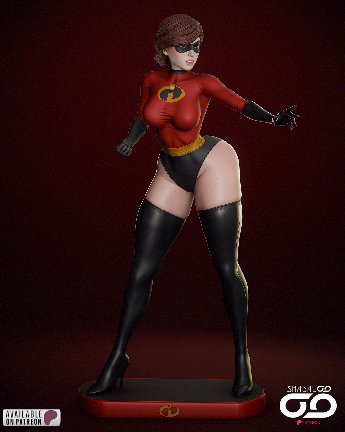 Elastigirl Statue