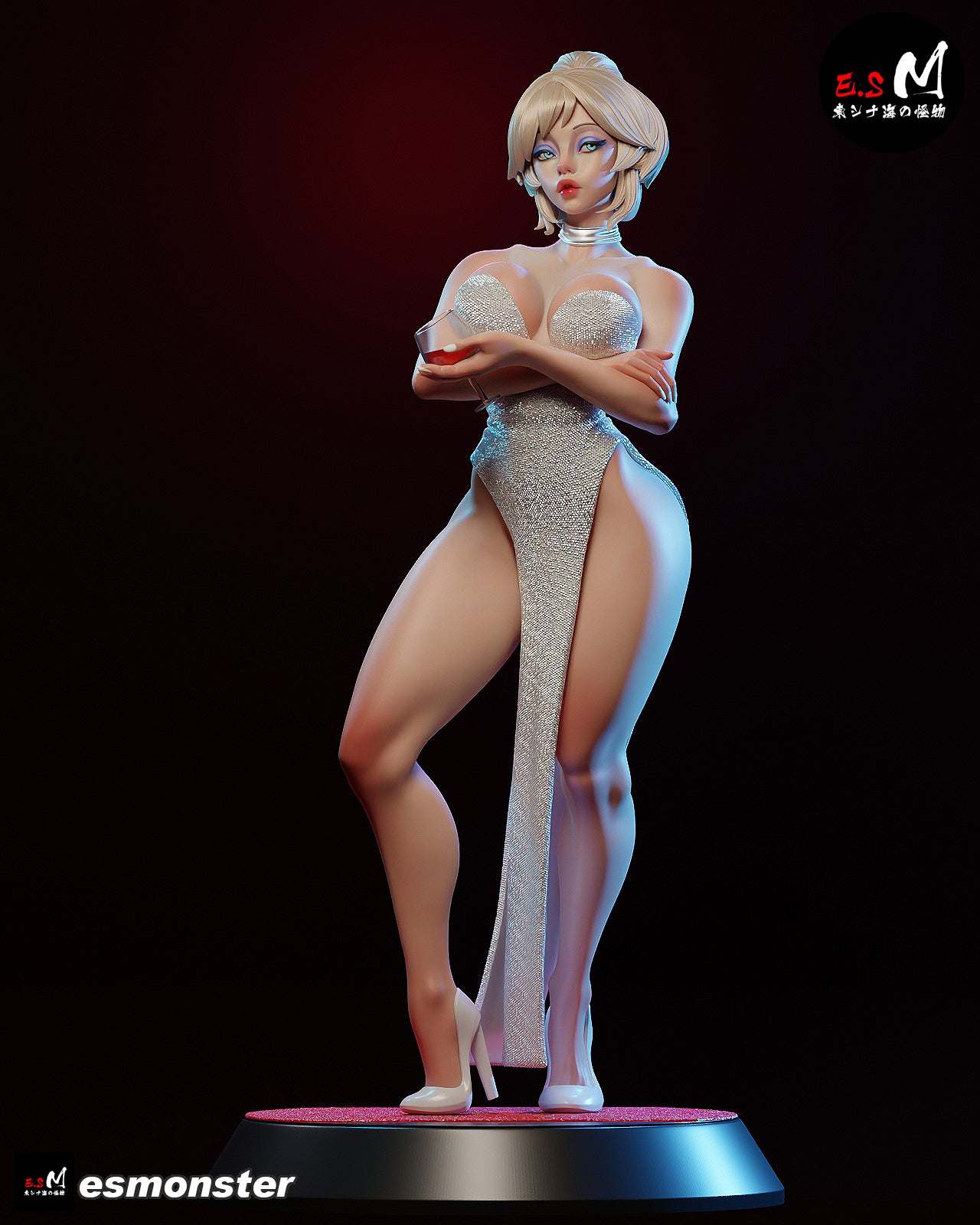 Jessica Rabbit & Holli Would Statue