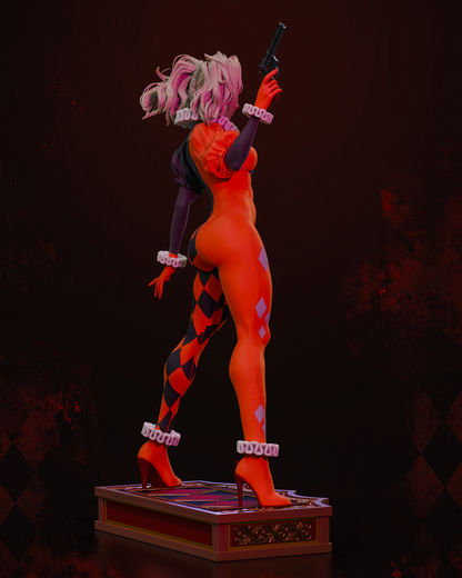Harley Quinn Statue 3D-Printed Kit