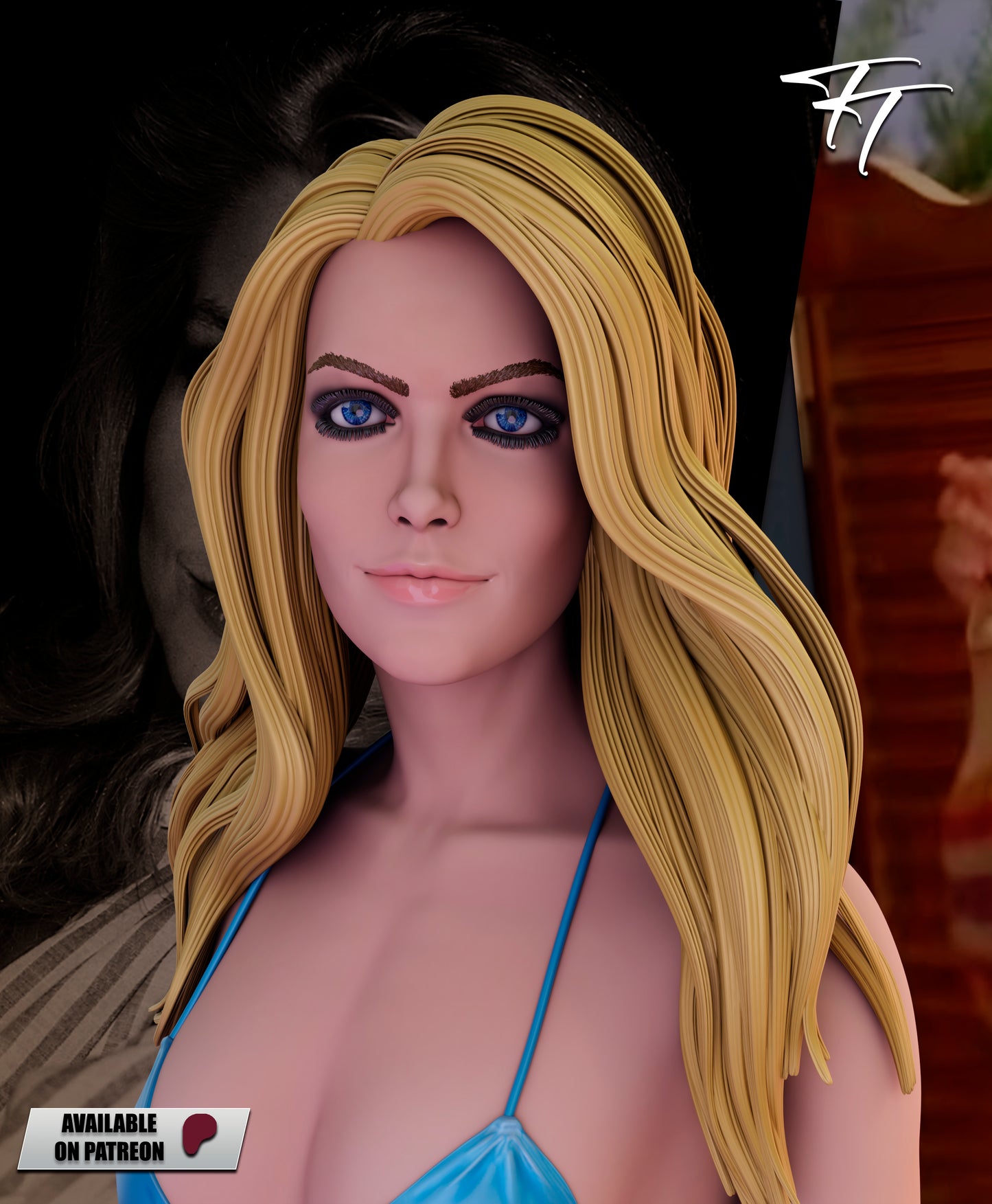 Heather Thomas Statue