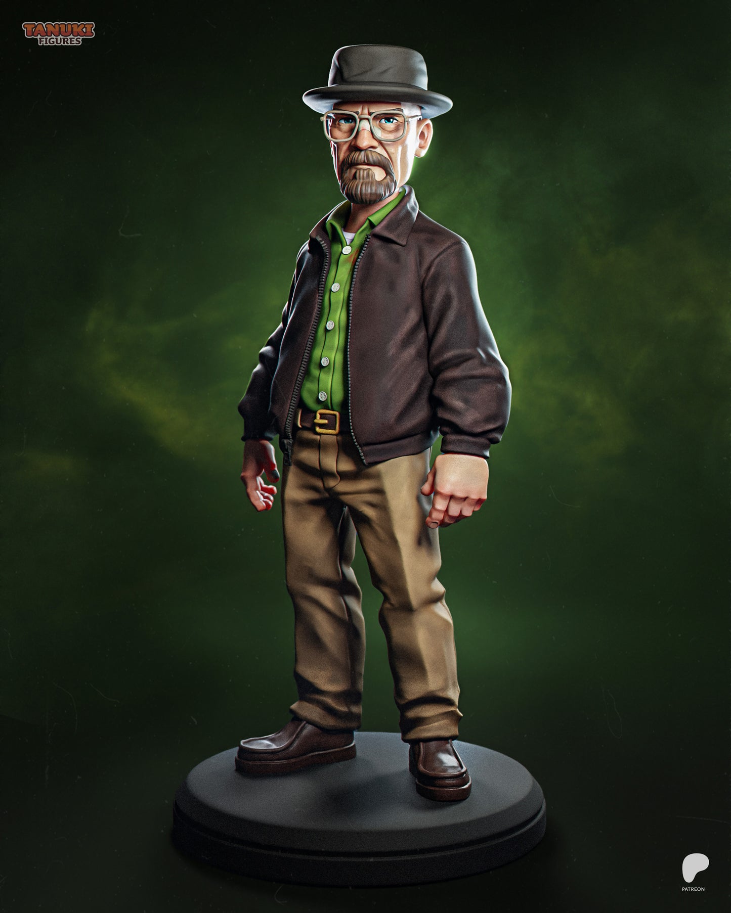 Heisenberg - Breaking Bad (Toon) Statue 3D-Printed Kit