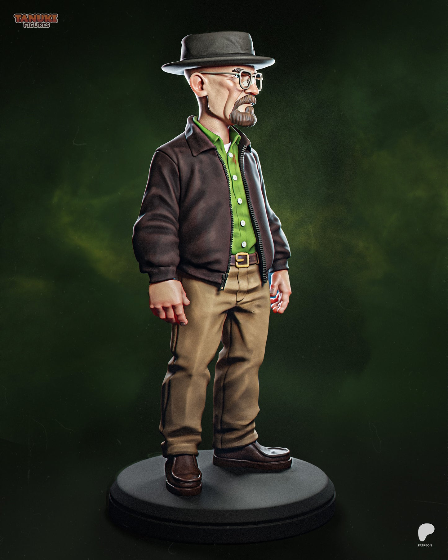 Heisenberg - Breaking Bad (Toon) Statue 3D-Printed Kit
