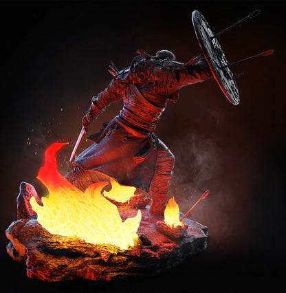 Huggin - The Protector Statue