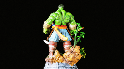 Samurai Hulk Statue 3D-Printed Kit