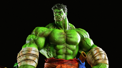 Samurai Hulk Statue 3D-Printed Kit