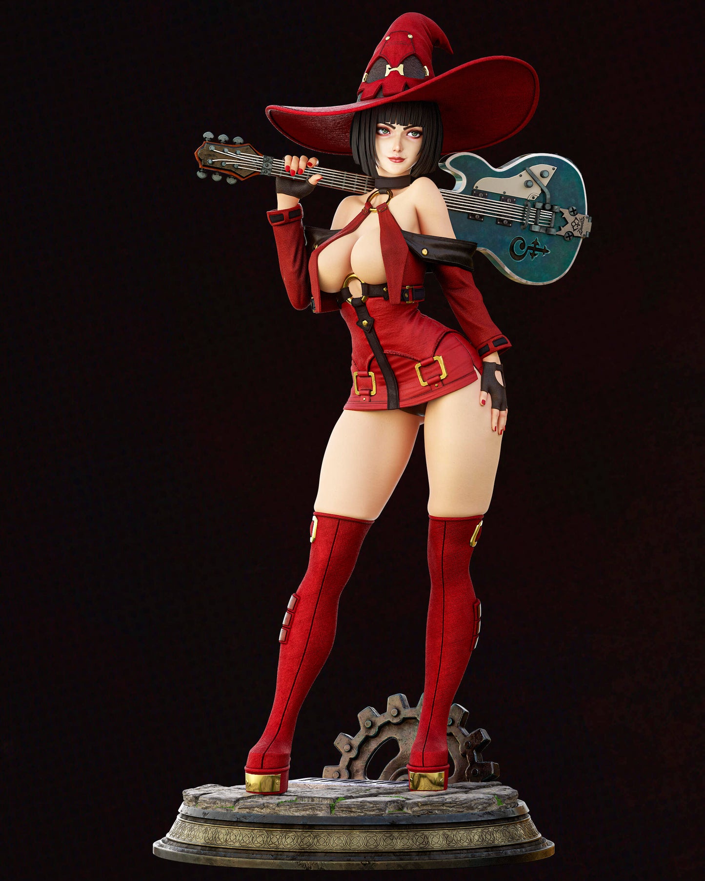 I-No Statue 3D-Printed Kit