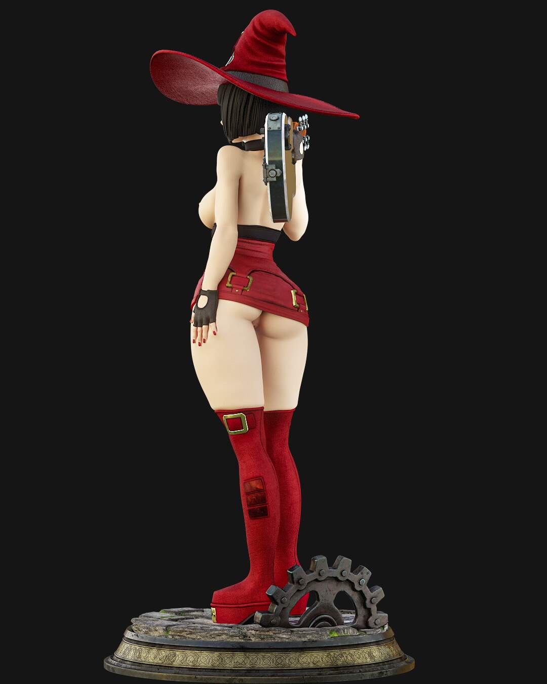I-No Statue 3D-Printed Kit