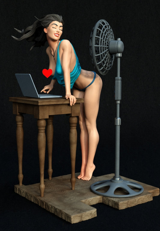 Summer Girl Statue