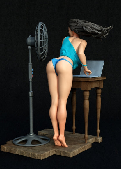 Summer Girl Statue