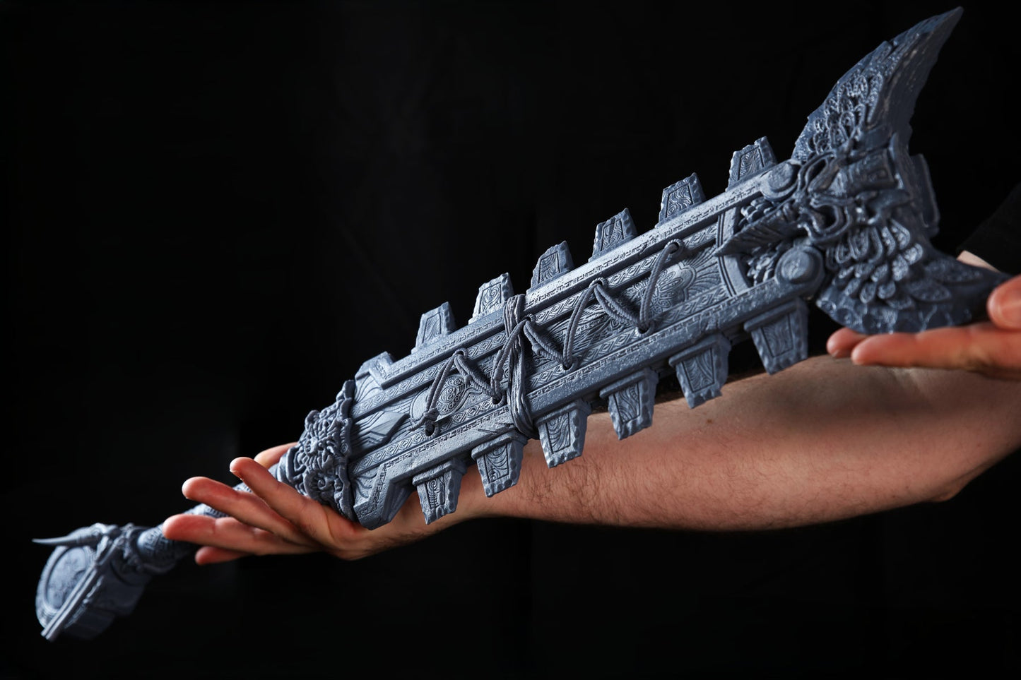 Oathguard The Sacred Macuahuitl - Life Sized Wall Display