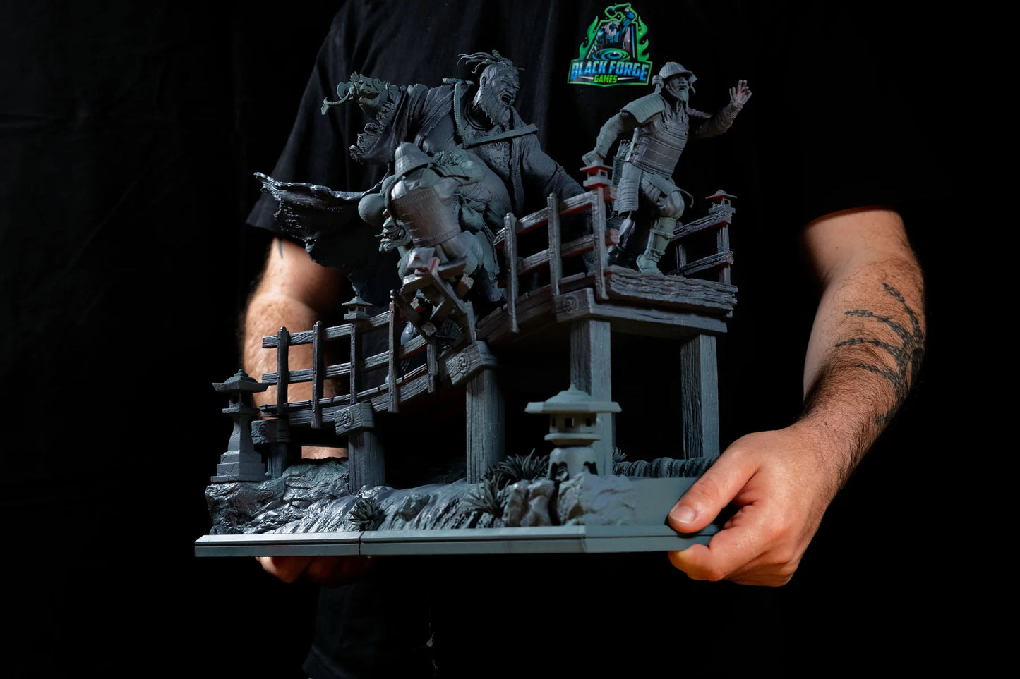 Akudoku - The Juggernaut Of Mount Osore Diorama