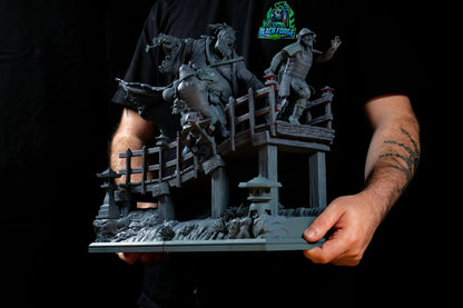 Akudoku - The Juggernaut Of Mount Osore Diorama