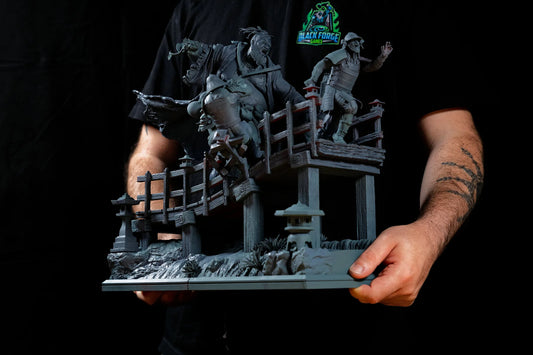 Akudoku - The Juggernaut Of Mount Osore Diorama