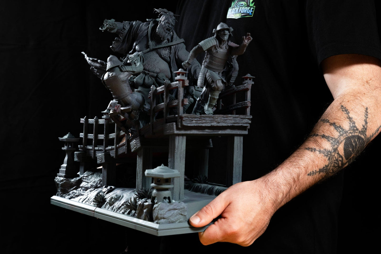 Akudoku - The Juggernaut Of Mount Osore Diorama