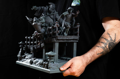 Akudoku - The Juggernaut Of Mount Osore Diorama