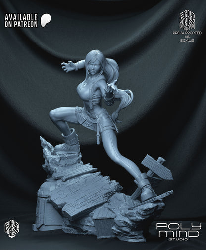Tiffa Statue 3D-Printed Kit