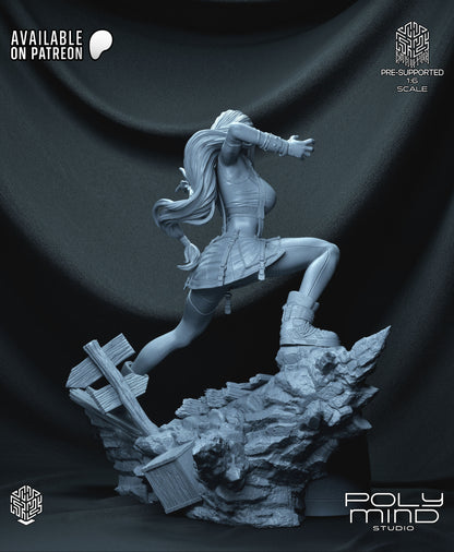 Tiffa Statue 3D-Printed Kit