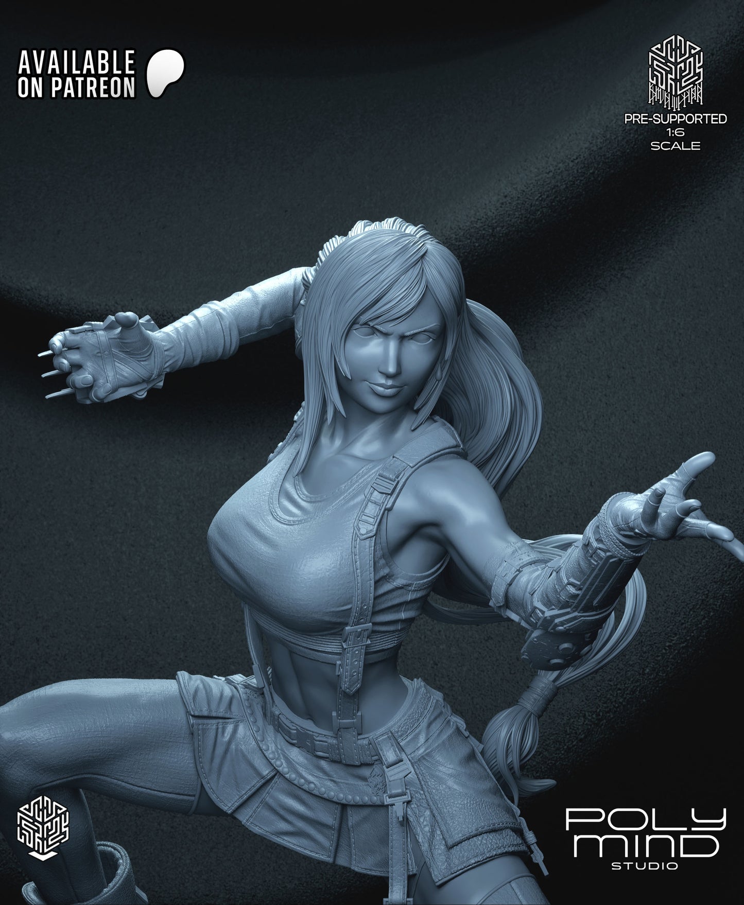 Tiffa Statue 3D-Printed Kit