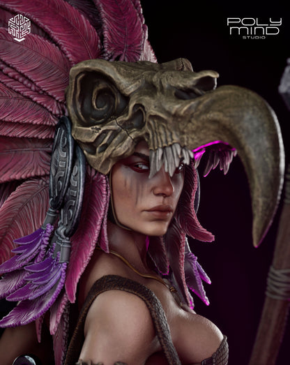 Vulture Queen Statue 3D-Printed Kit