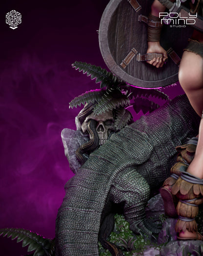 Vulture Queen Statue 3D-Printed Kit