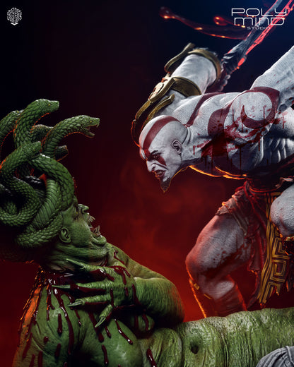 Kratos Statue 3D-Printed Kit
