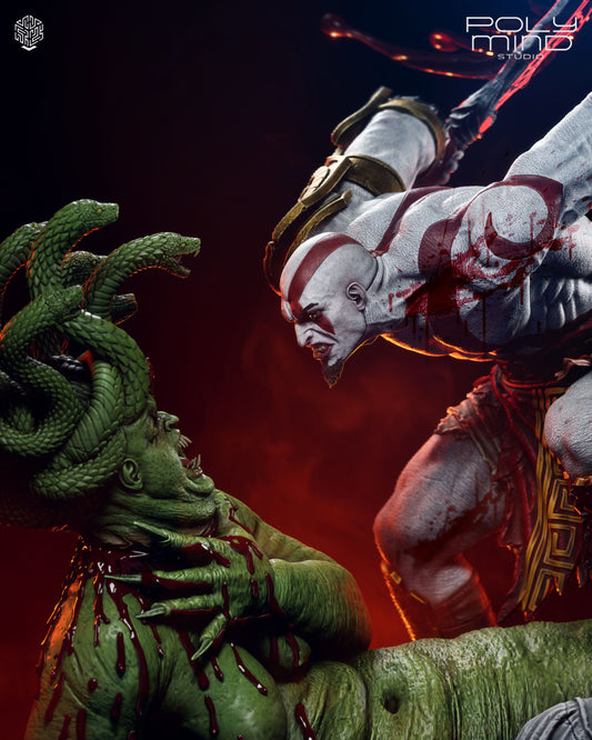 Kratos Statue 3D-Printed Kit
