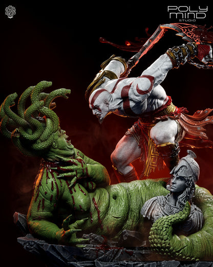 Kratos Statue 3D-Printed Kit