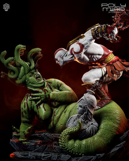 Kratos Statue 3D-Printed Kit