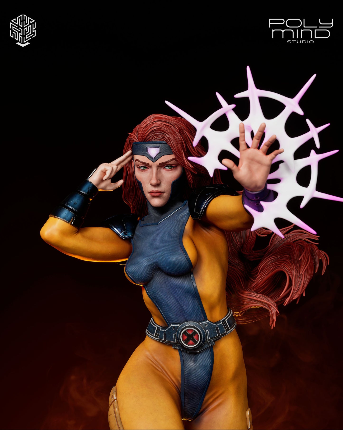 Jeane Grey Statue 3D-Printed Kit