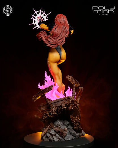 Jeane Grey Statue 3D-Printed Kit