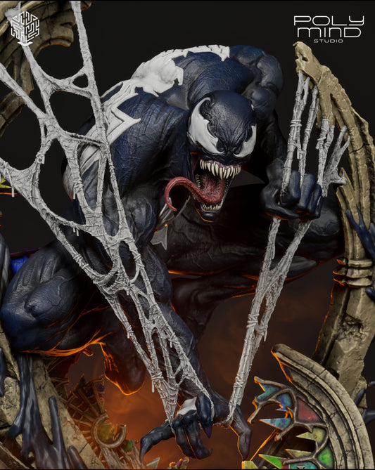 Venom Statue 3D-Printed Kit