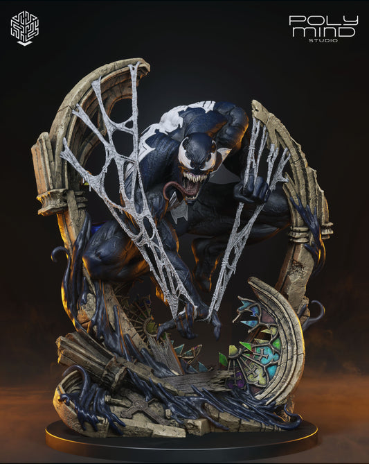 Venom Statue 3D-Printed Kit