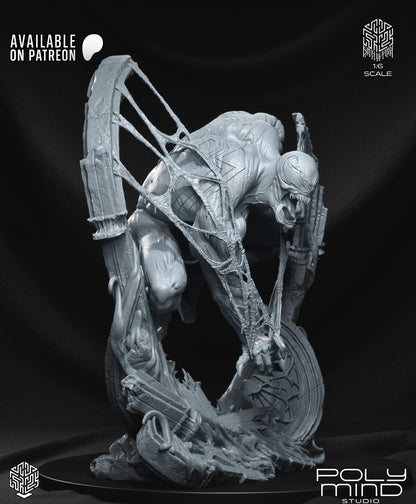 Venom Statue 3D-Printed Kit