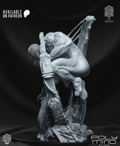 Venom Statue 3D-Printed Kit