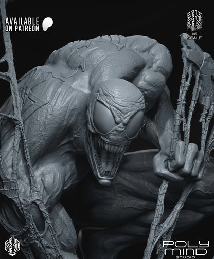Venom Statue 3D-Printed Kit