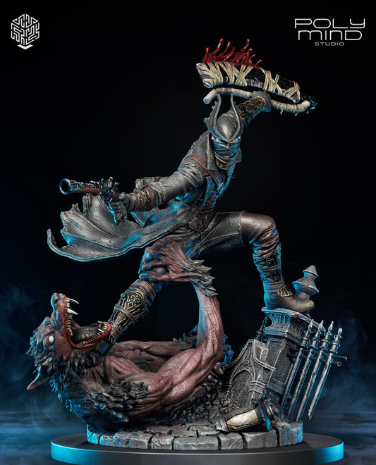 The Hunter (Bloodborne) Statue 3D-Printed Kit