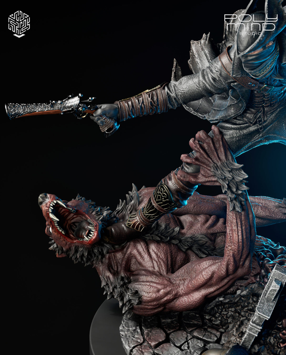 The Hunter (Bloodborne) Statue 3D-Printed Kit