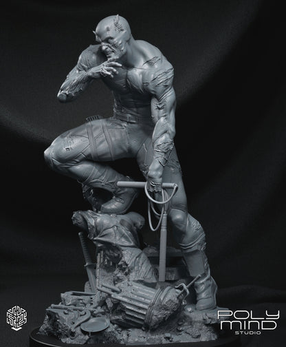 Dare Devil Statue 3D-Printed Kit