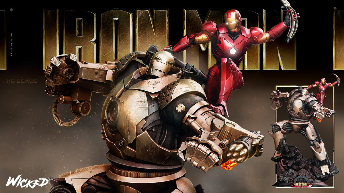 Iron Man and Iron Monger Diorama