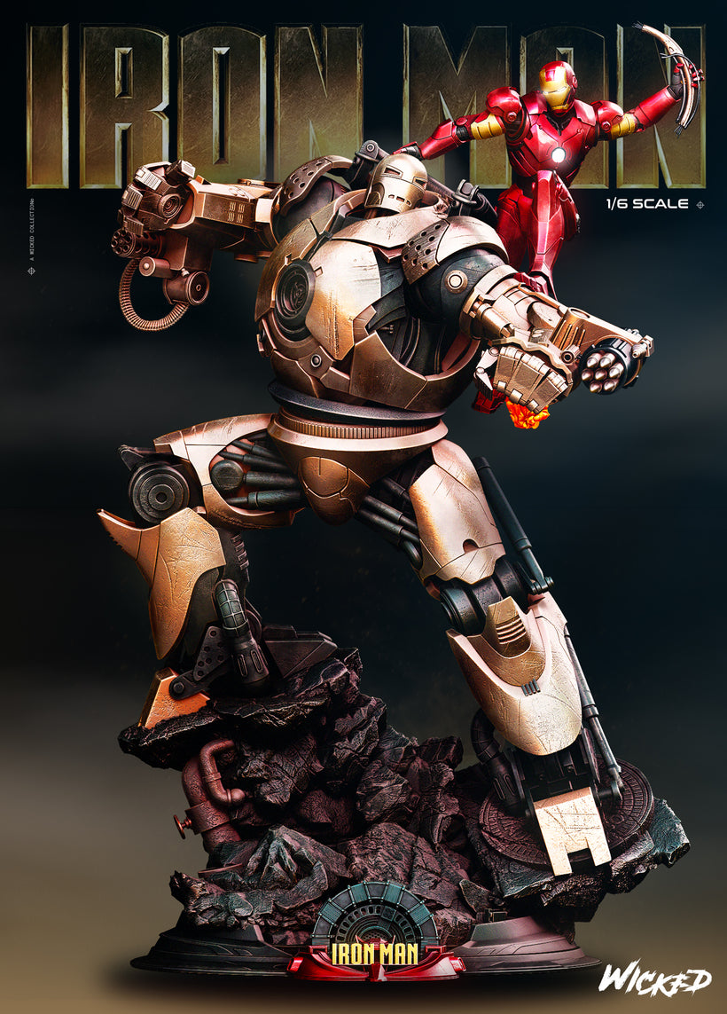 Iron Man and Iron Monger Diorama
