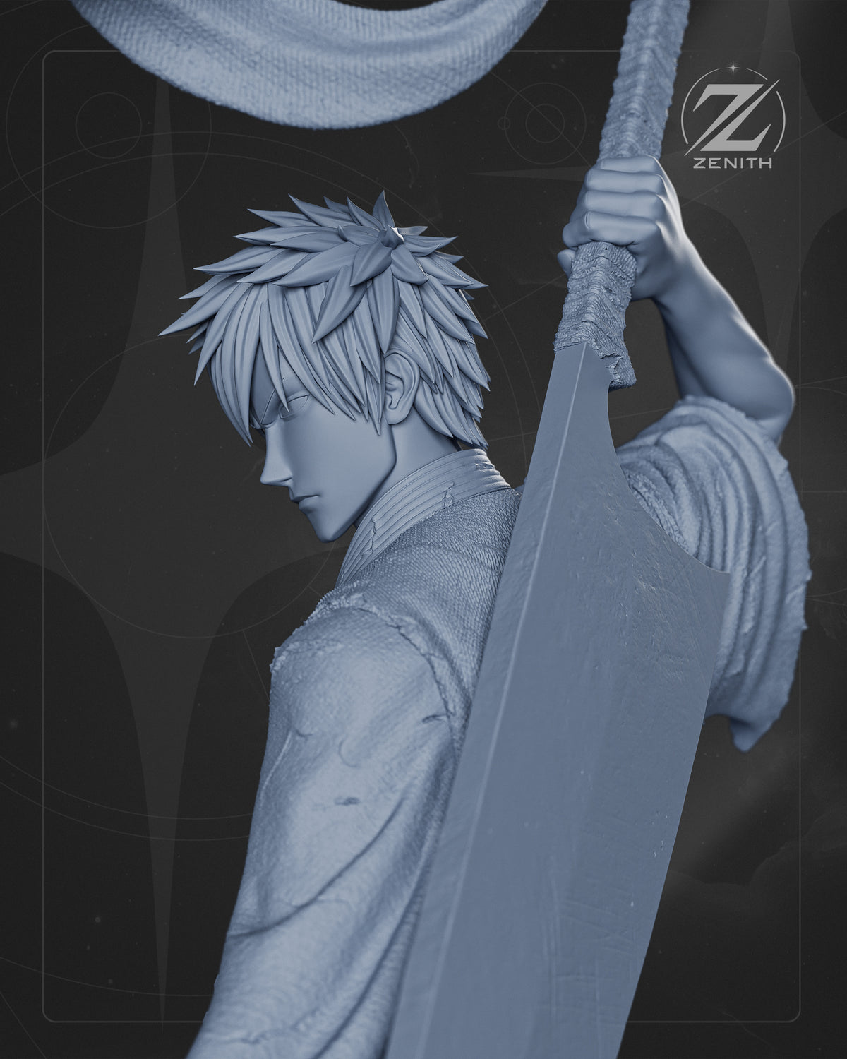 Ichigo Statue 3D-Printed Kit