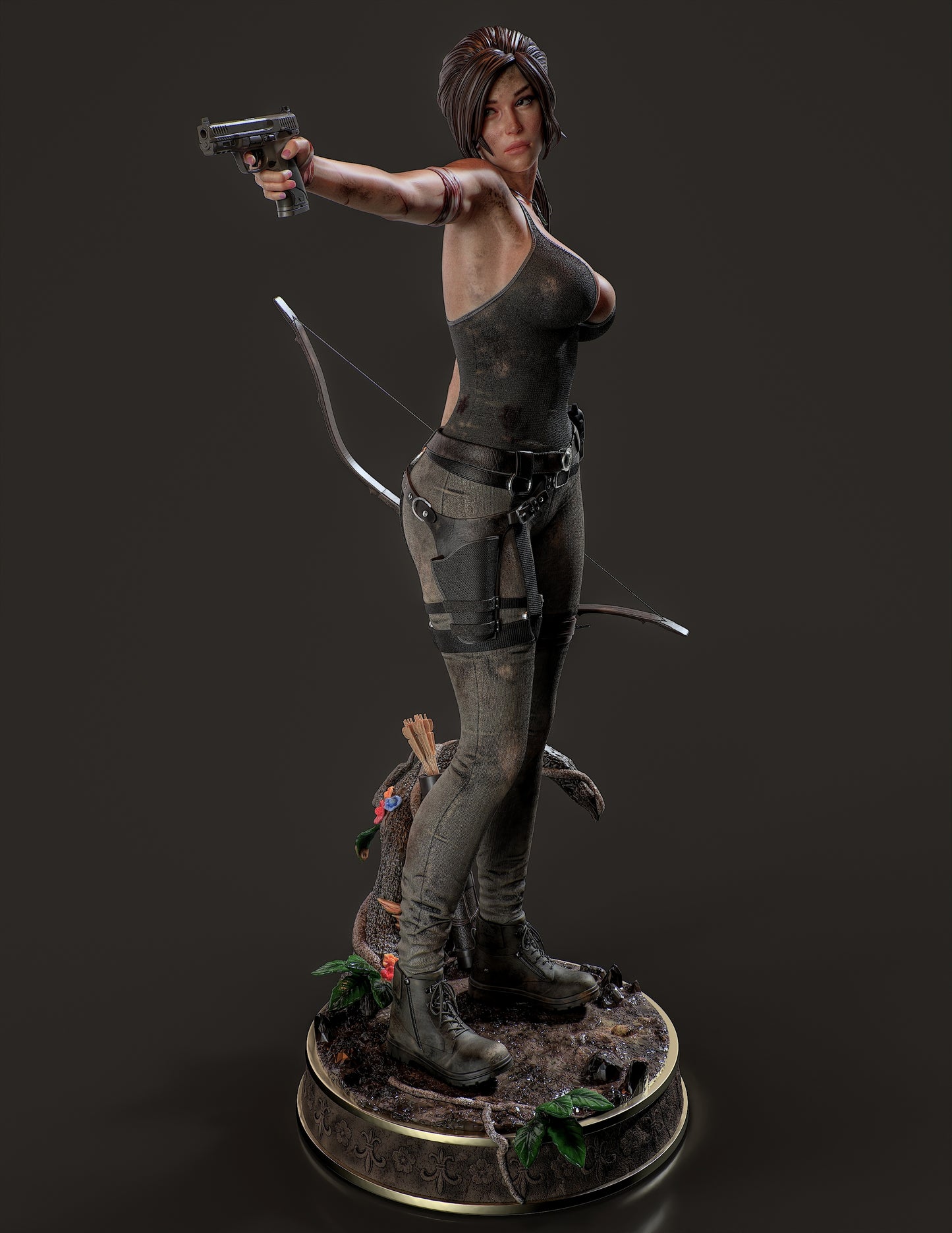 Lara Croft 2 Statue
